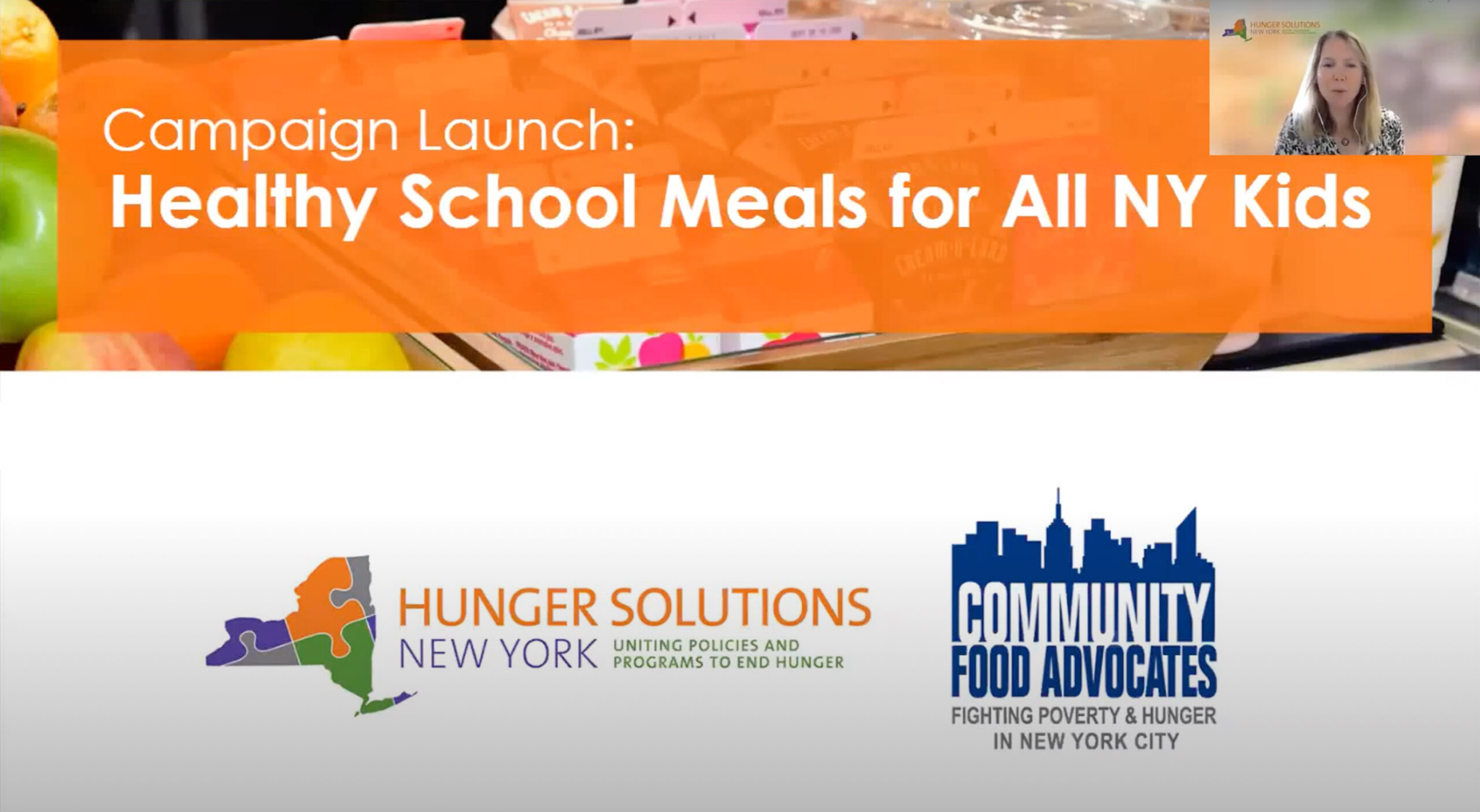 Healthy School Meals for All NY Kids