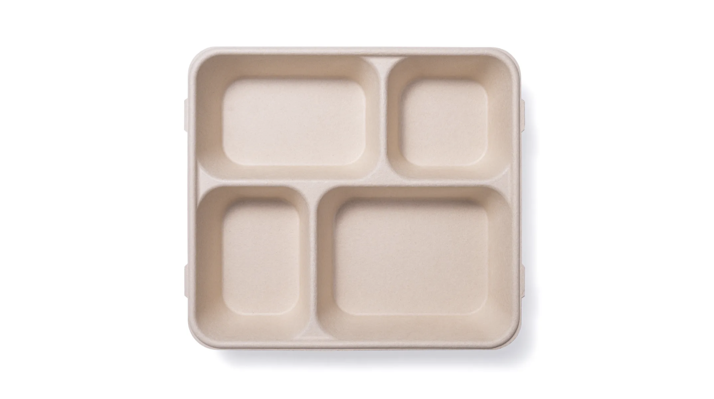 empty school lunch tray